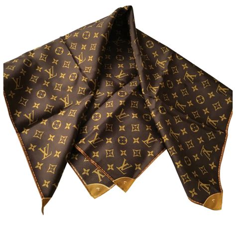 louis vuitton silk scarf bandana